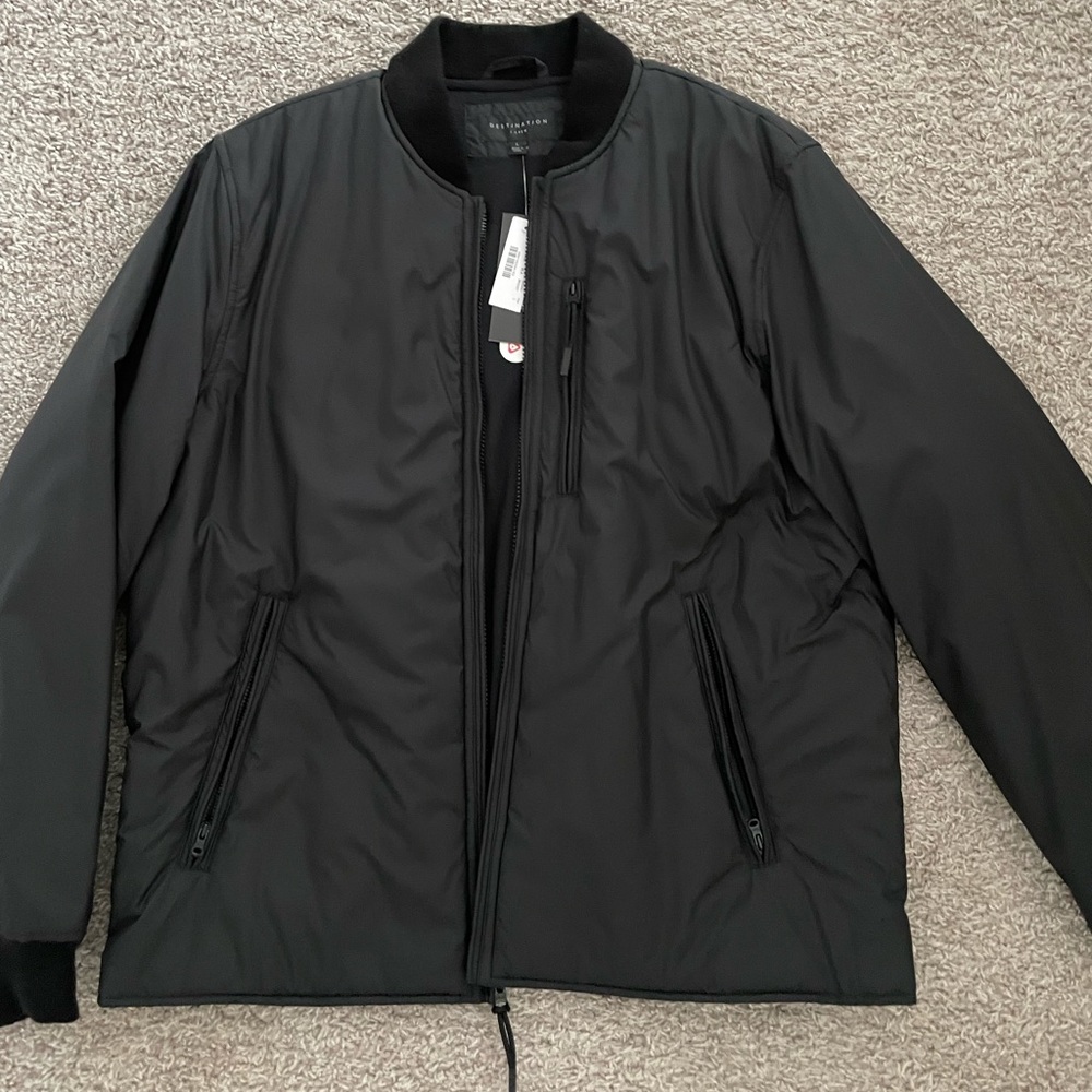 J.Crew Destination Bomber - Black